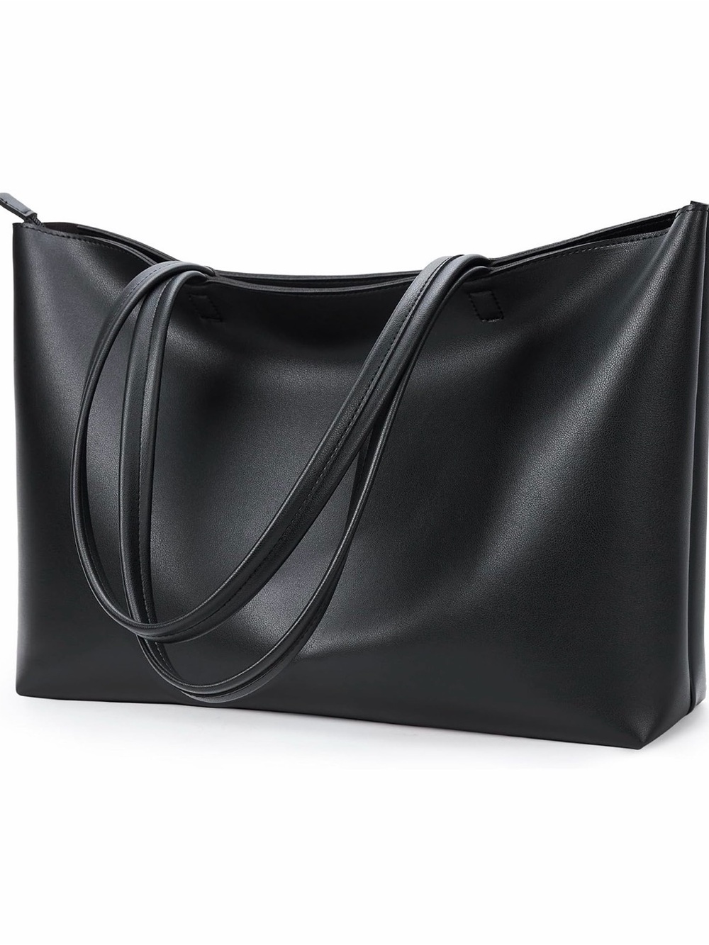 Amazon Black Structured Laptop Tote